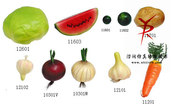 蔬菜图示